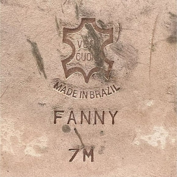 Brighton Fanny Leather Heart Mules Women’s Size 7 M - Picture 9 of 9